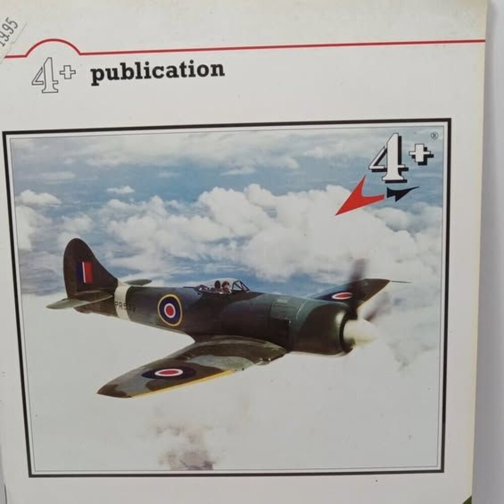4+ Publication Hawker Tempest Reference Book 1/72 Scale Plans